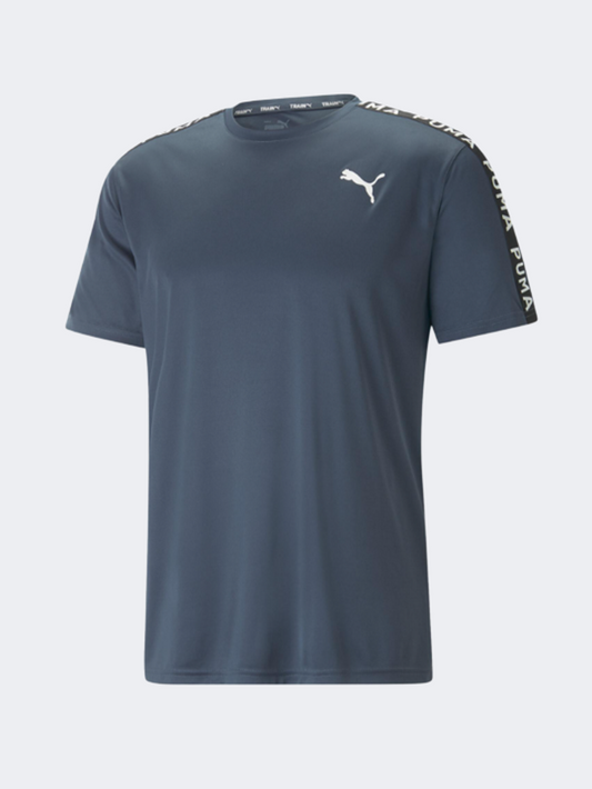 Puma Fit Taped  Men Training T-Shirt Dark Night