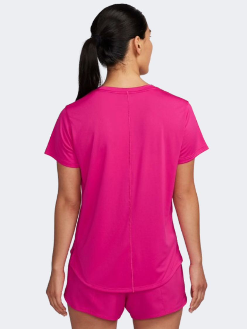 Nike Swoosh Women Running T-Shirt Fireberry