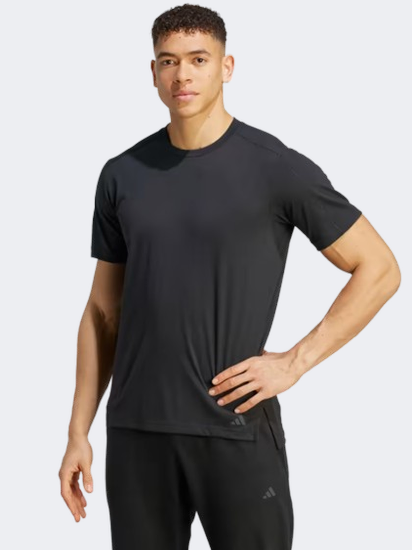 Adidas Yoga Base Men Training T-Shirt Black
