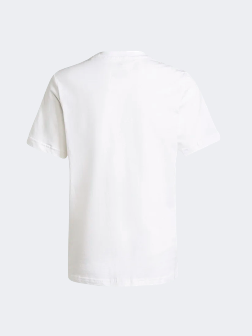 Adidas Allover Print Camo Kids Original T-Shirt White