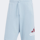 Adidas Essential Big Logo Men Sportswear Short Wonder Blue