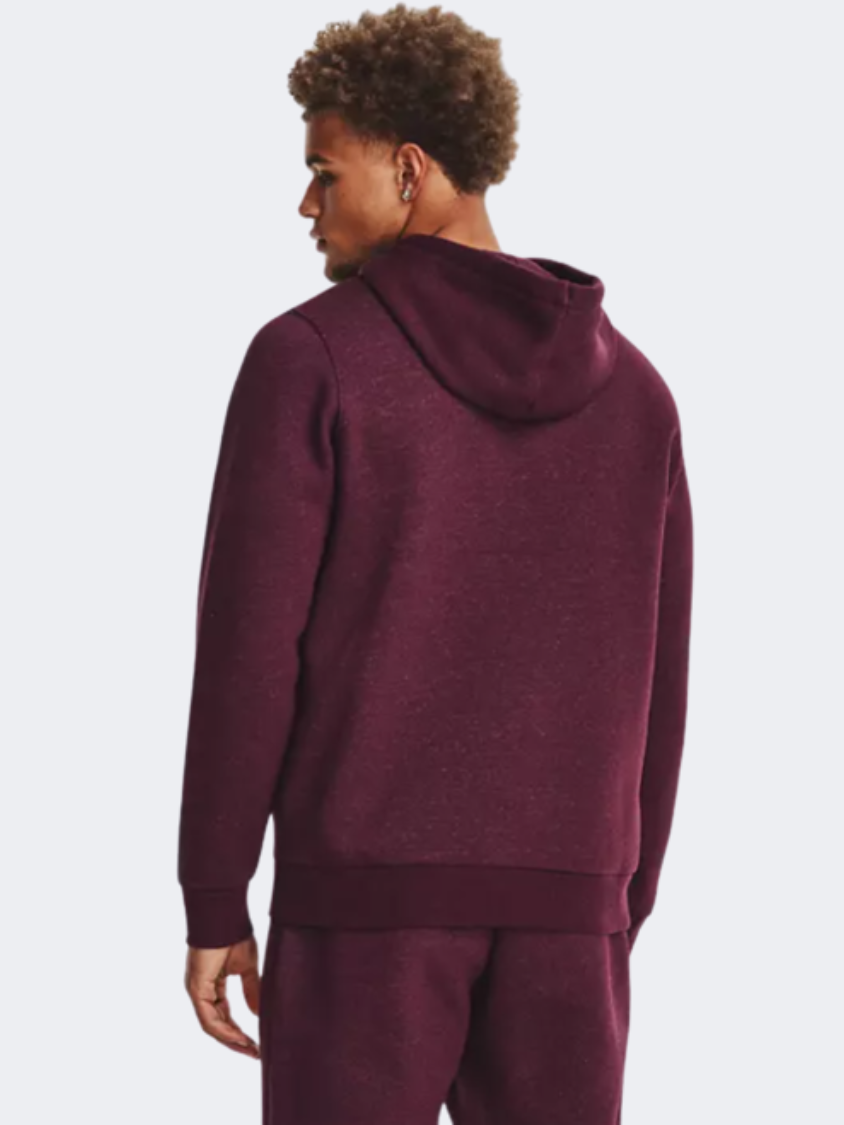 Under Armour Essential Men Lifestyle Hoody Maroon/White