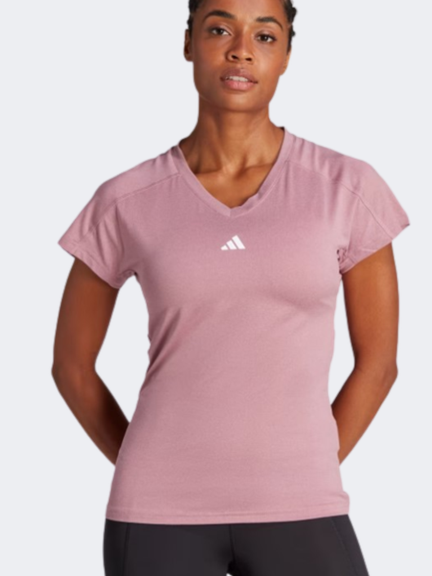 Adidas Essentials Minimal Women Training T-Shirt Wonder Orchid