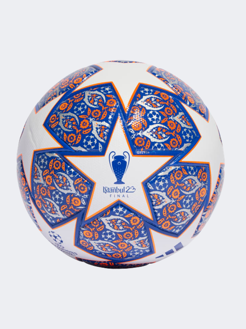 Adidas Ucl League Istanbul Unisex Football Ball White/Blue/Orange