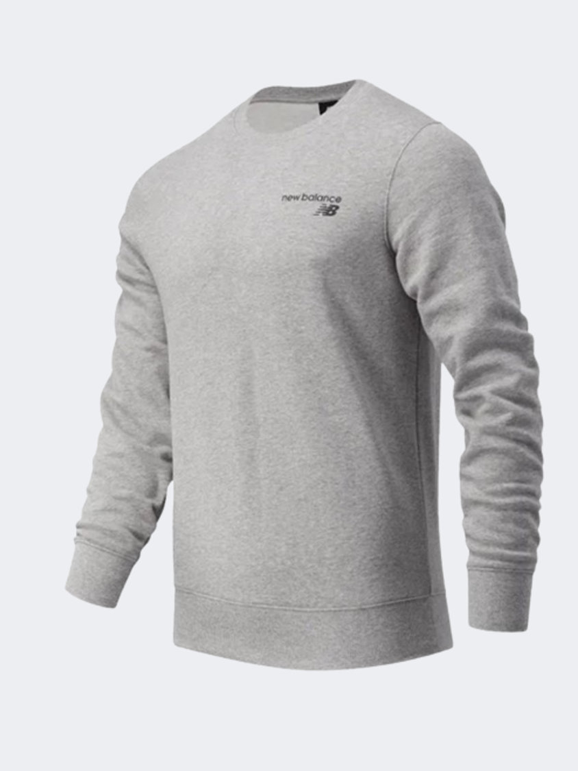 New Balance Classic Core Men Lifestyle Sweatshirt Athletic Grey