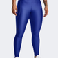 Under Armour Heatgear حزام خصر غير قابل للانزلاق ضيق تدريب نسائي فريق رويال/أسود
