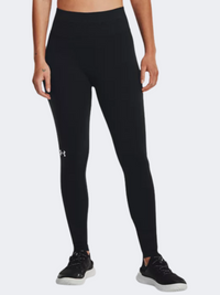 بنطال Under Armour Seamless نسائي للتدريب ضيق أسود/أبيض