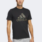 Adidas Camo Men Sportswear T-Shirt Black