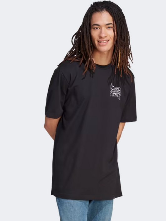 Adidas Brand Love Men Sportswear T-Shirt Black