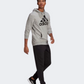 Adidas Aeroready Essentials  Kangaroo Pocket Men Sportswear Suit Grey/Black Gk9653