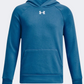 Under Armour Rival Fleece Boys Training Hoody Cosmic Blue/White