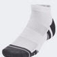 Under Armour Performance Tech 3Pk Unisex Training Sock White/Jet Grey