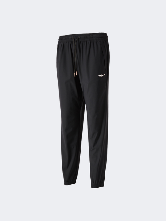 Erke Knitted Cropped Women Lifestyle Pant Black