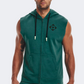 Under Armour Project Rock Heavyweight Terry Men Lifestyle Hoody Coastal Teal / Ivory