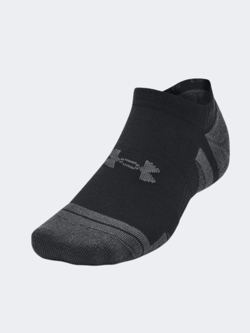Under Armour Performance Tech 3Pk Unisex Training Sock Black/Jet Grey