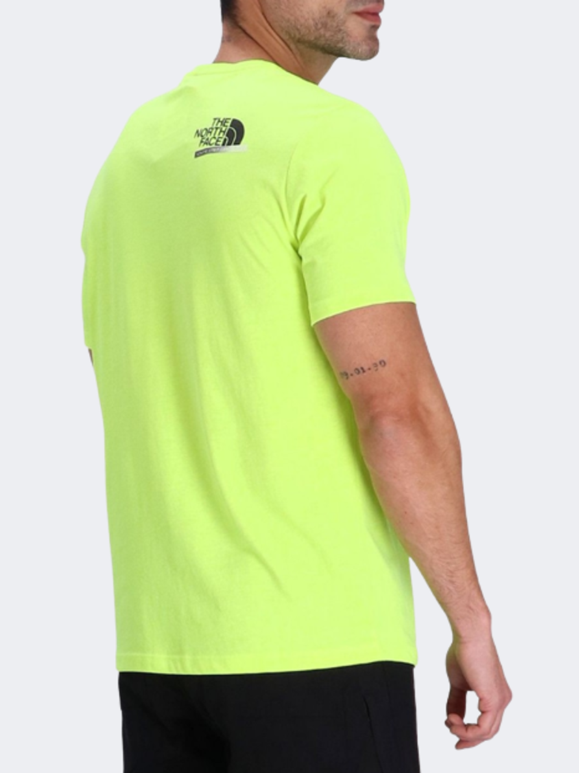 The North Face Es Graphic Men Lifestyle T-Shirt Led Yellow