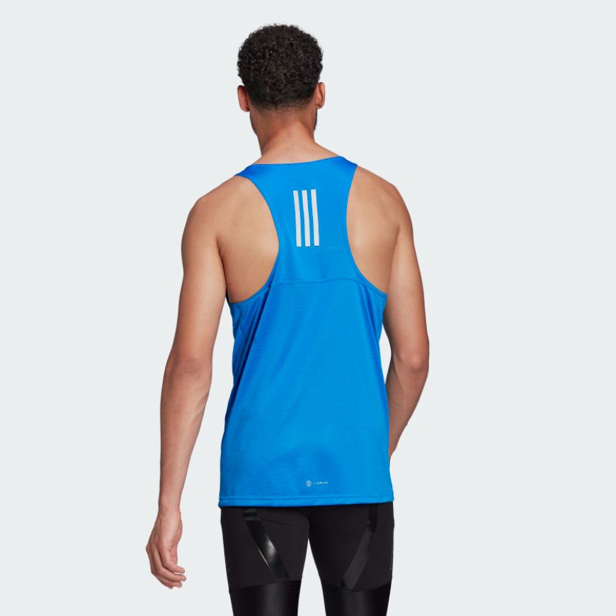 Adidas Own The Run Men Running Tank Blue