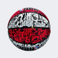 Spalding Nba Graffiti Unisex Basketball Ball White/Black/Red 83-574