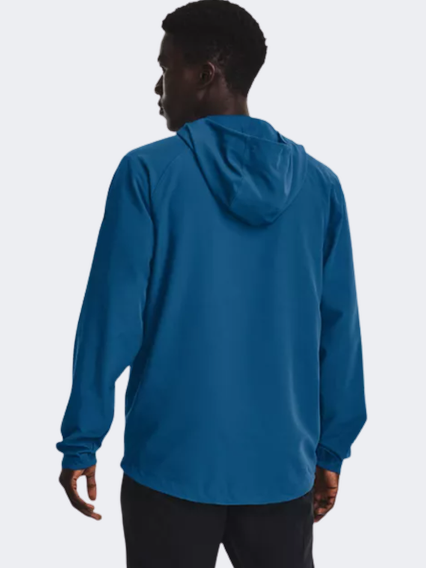 Under Armour Unstoppable Pullover Hoodie in Blue for Men