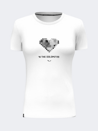 Salewa Pure Heart Dry  Women Hiking T-Shirt White