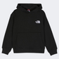 The North Face Mountain Line Boys Lifestyle Hoody Black/Green
