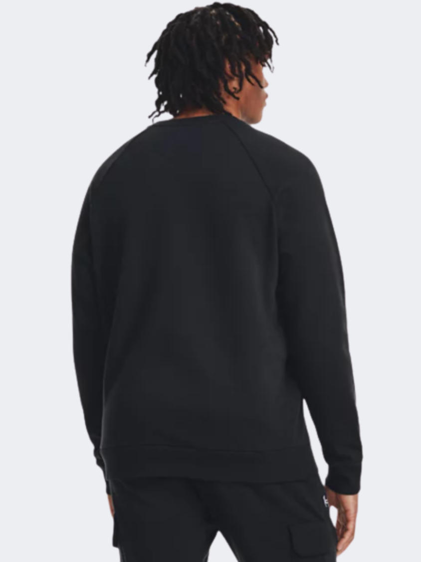 Under Armour Rival Fleece Men Lifestyle Sweatshirt Black/White