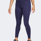 Nike Mid Rise 7/8 Graphic Women Running Tight Purple Ink/Purple