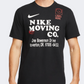 Nike 6 1 Dri Fit Men Training T-Shirt Black/White