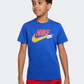 Nike Sportswear Standard Issue Boys Lifestyle T-Shirt Blue