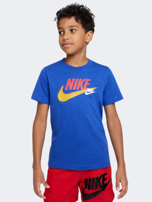 Nike Sportswear Standard Issue Boys Lifestyle T-Shirt Blue