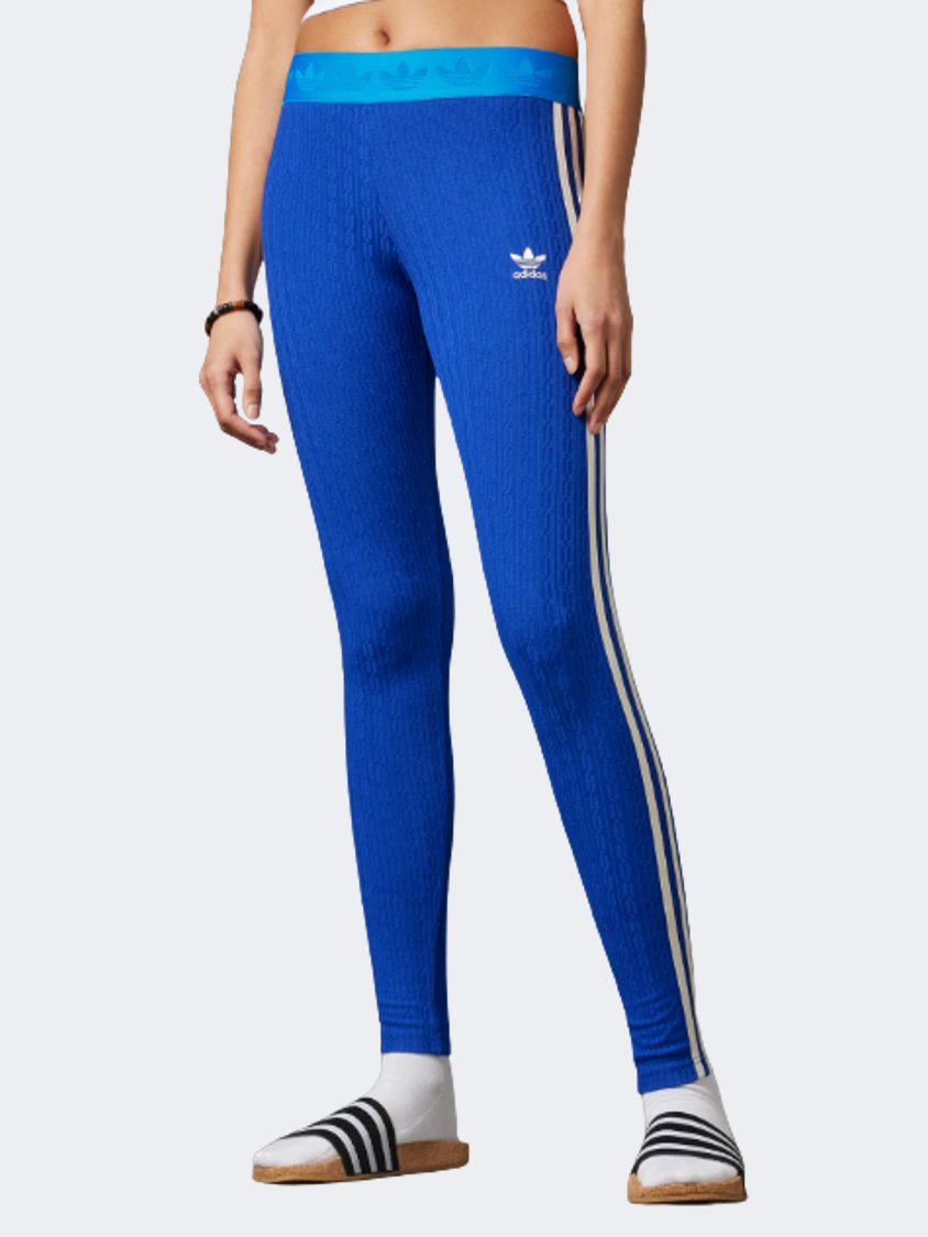 Adidas Adicolor 70S Knit Women Originals Tight Blue