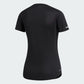 Adidas Run It Tee Women Running T-Shirt Black