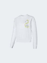 سويت شيرت نسائي Erke Pullover Lifestyle أبيض