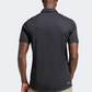 Adidas Club 3-Stripes Men Tennis Polo Short Sleeve Black