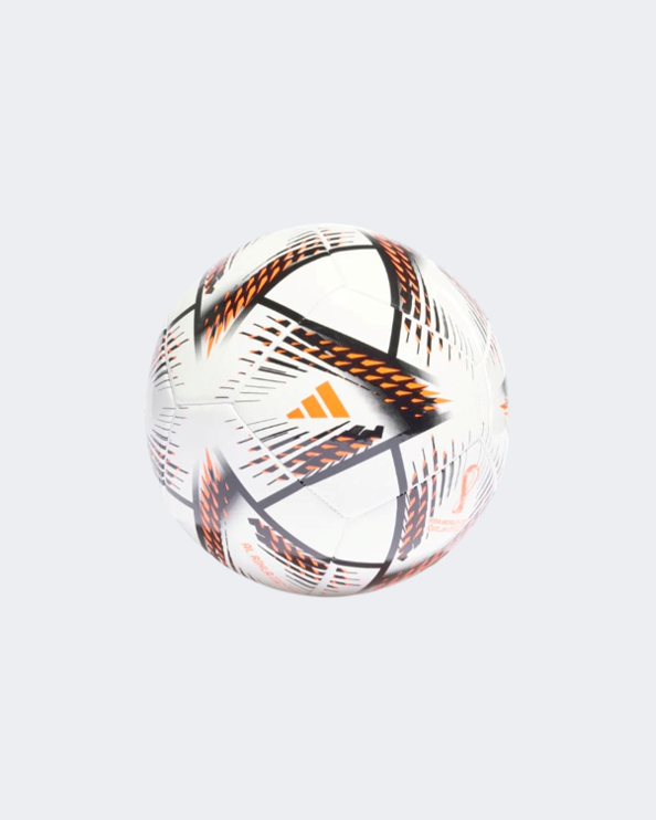 Adidas Al Rihla Club Unisex Football Ball White/Black/Orange