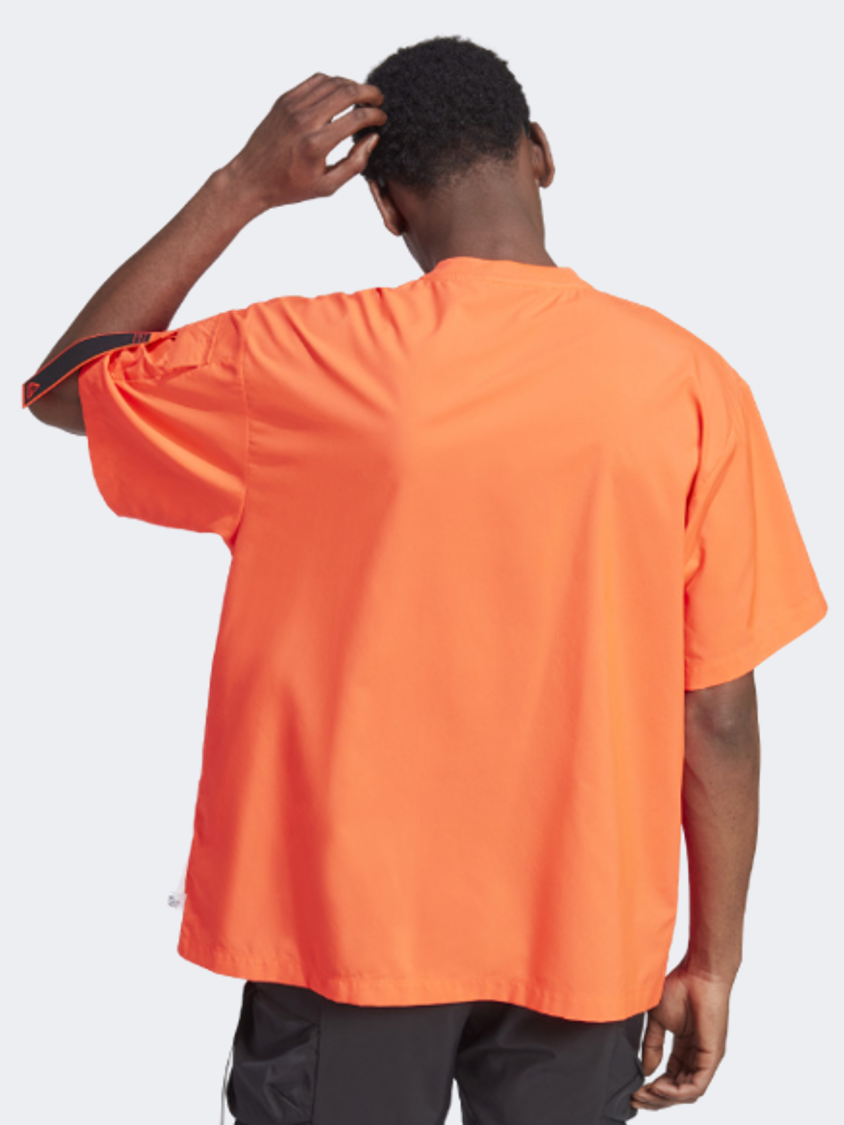 Adidas Ce Q2 Men Sportswear T-Shirt Orange