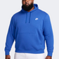 Nike Club Men Lifestyle Hoody Game Royal/White