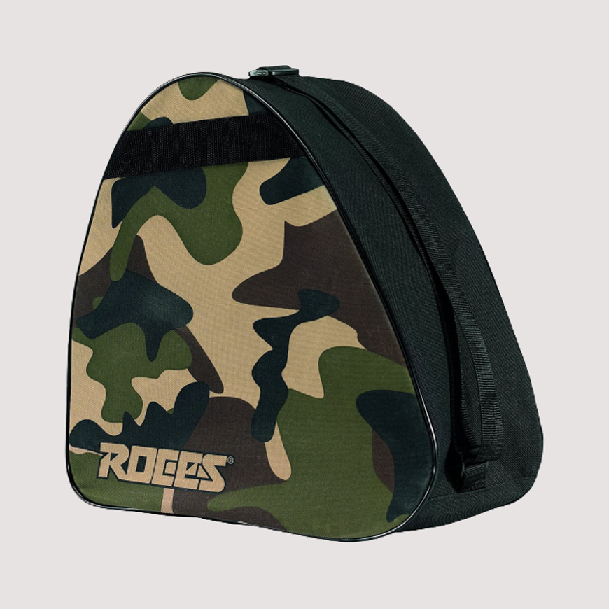 Roces Camo Backpack Unisex In Line Sk Bag Dark Green