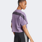 Adidas Future Icons 3S Women Sportswear T-Shirt Shadow Violet