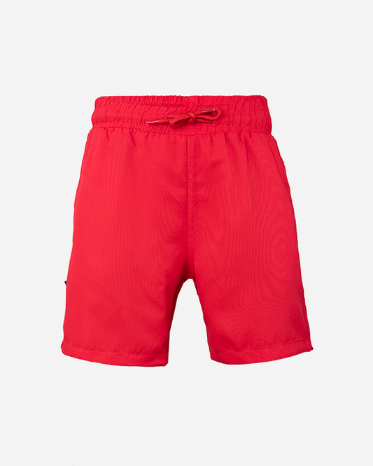 TopTen Plain Boys Beach Swim Short Red 0059