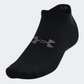 Under Armour Essential 6-Pack No Show Men Training Sock Gray/Black
