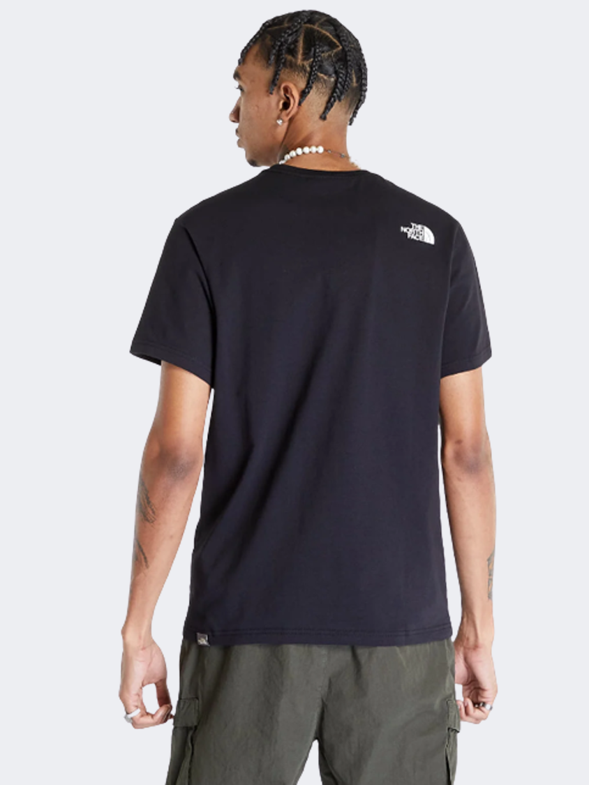 The North Face Woodcut Dome Men Lifestyle T-Shirt Black