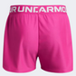 Under Armour Play Up Solid Girls Training Short Rebel Pink/White
