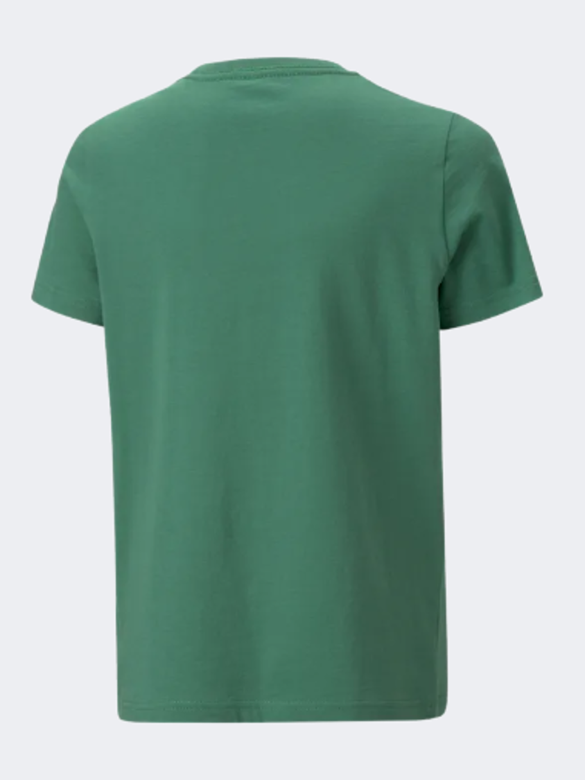 Puma Essentials Logo Boys Lifestyle T-Shirt Vine