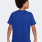 Nike Fc Barcelona Boxy Character Boys Football T-Shirt Deep Royal Blue