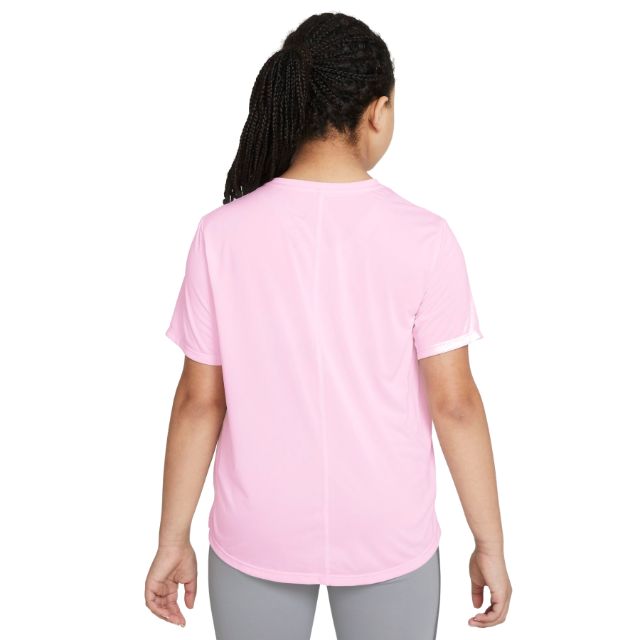 Nike Dri-Fit One Short Sleeve Girls Training T-Shirt Pink