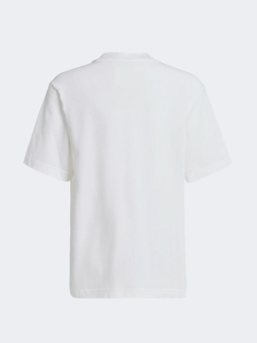 Adidas Future Icons Logo Piqu&#233; Gs Sportswear T-Shirt White