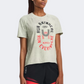 Under Armour Run Everywhere Graphic Women Running T-Shirt Grove Green/Reflective