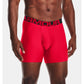 Under Armour Tech™ 6" Boxerjock&#174; 2-Pack Men Training Underwear Red/Black