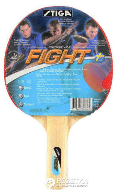 Stiga Bat Fight Table Tennis Racquet Multicolor